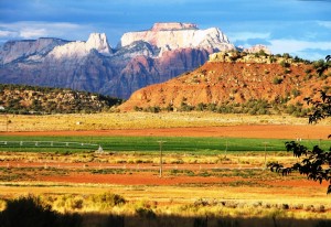 Apple Valley mountains near Zion National Park