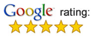 Google Five Star Customer Rating
